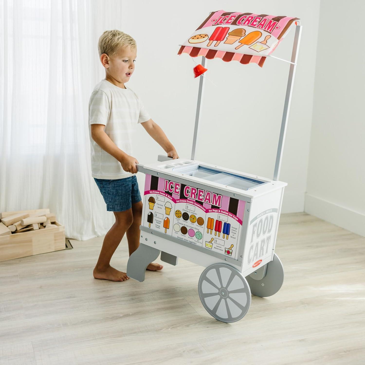 Melissa and Doug Snacks & Food Cart