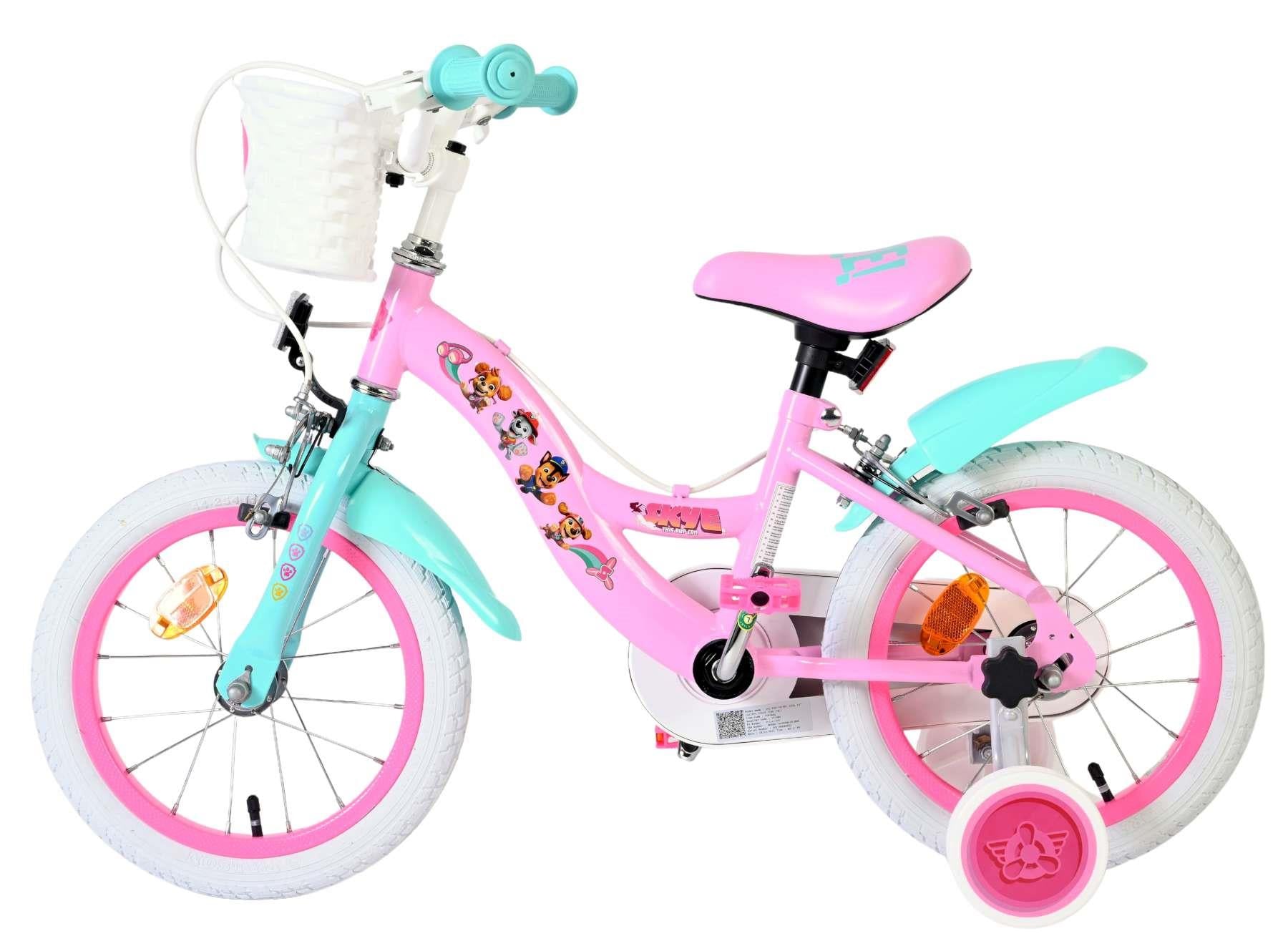 PAW Patrol 14 Inch Pink Children's Bike
