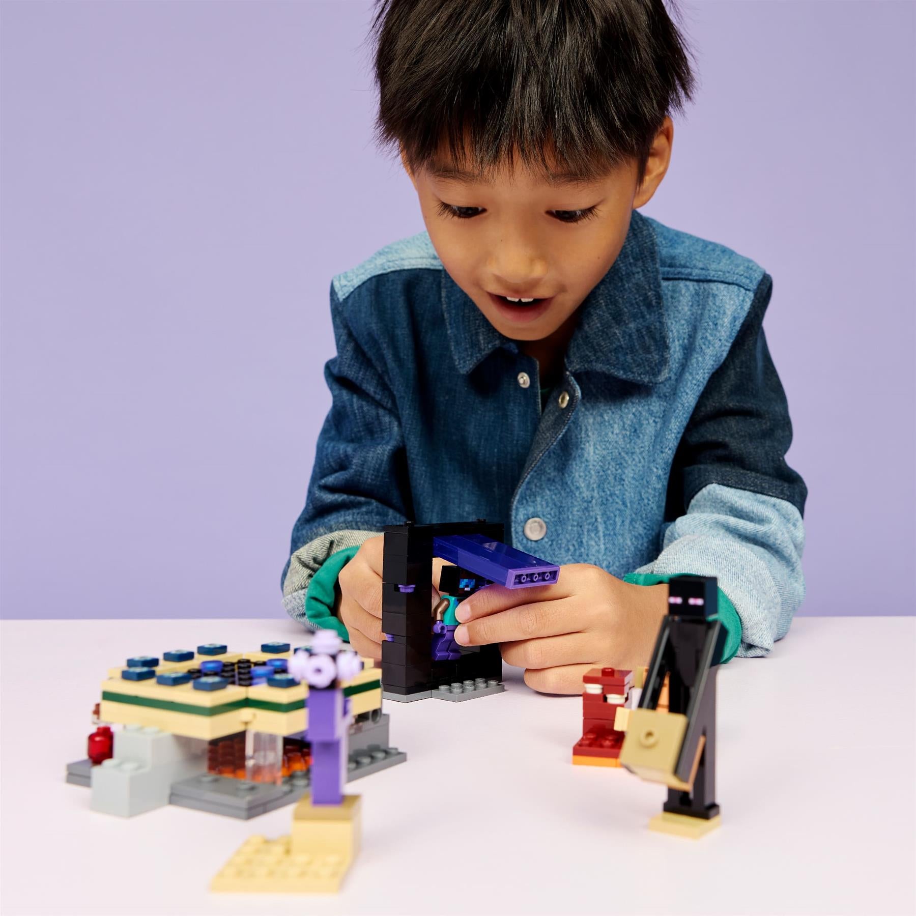 LEGO Minecraft Nether & End Portal Journey 21584