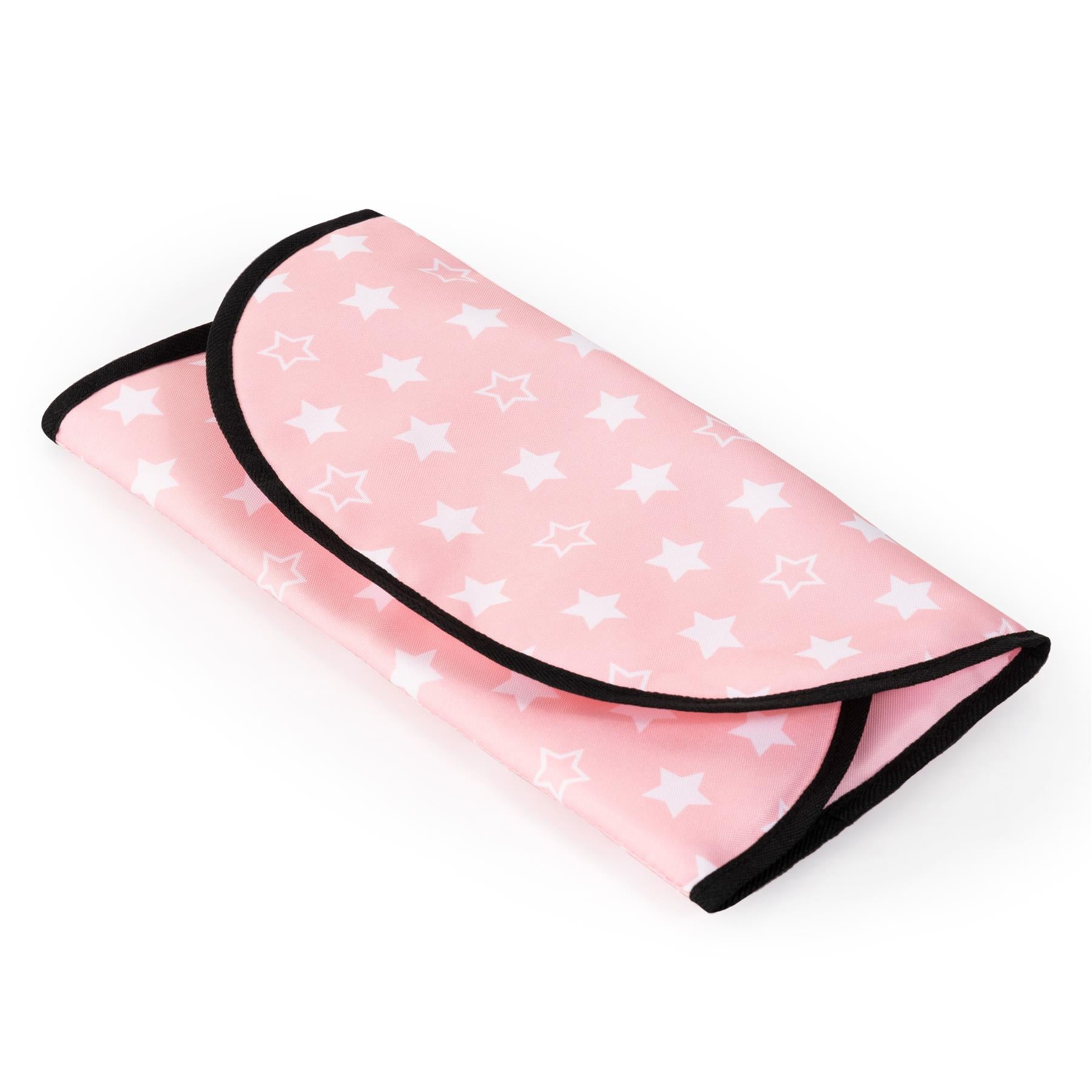 Bayer Doll Nursery Bag Set Pink with Stars