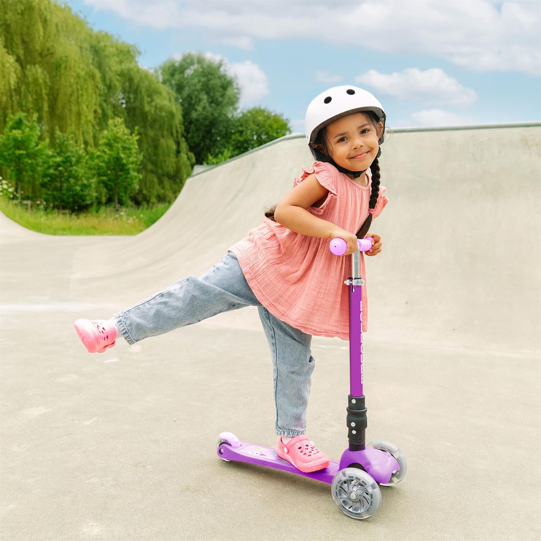Boldcube Teeny Fold 3 Wheel Scooter - Fairyland