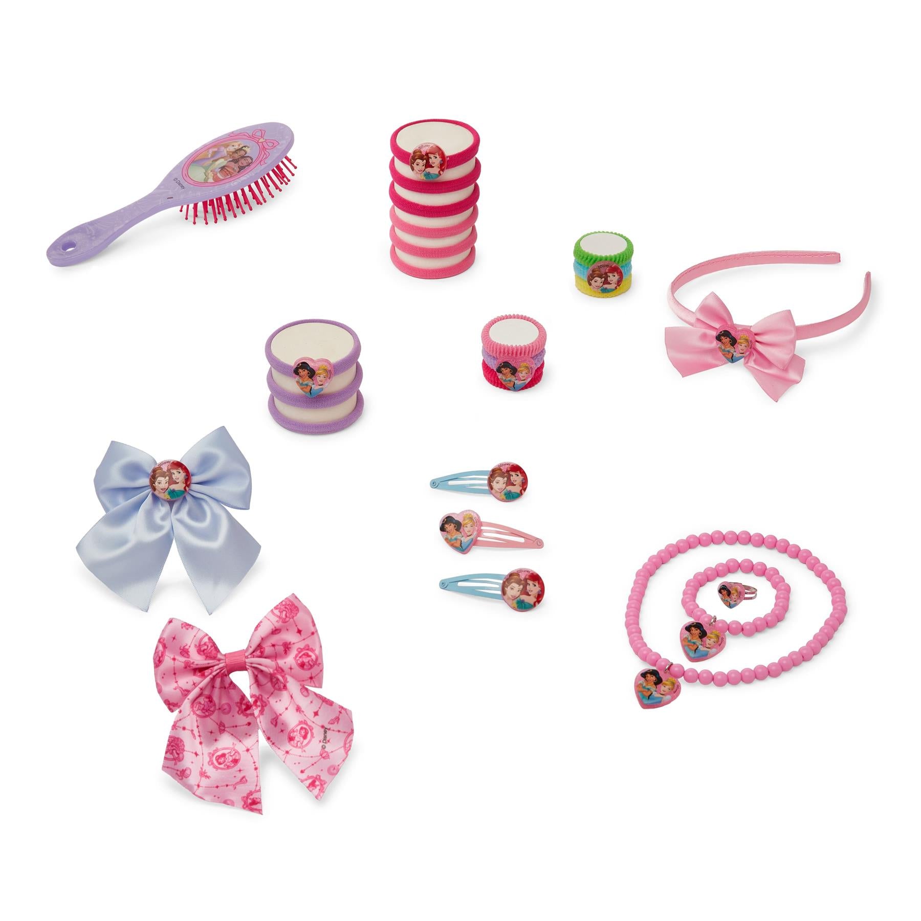 Disney Princess 25 Piece Hair Accessory Set