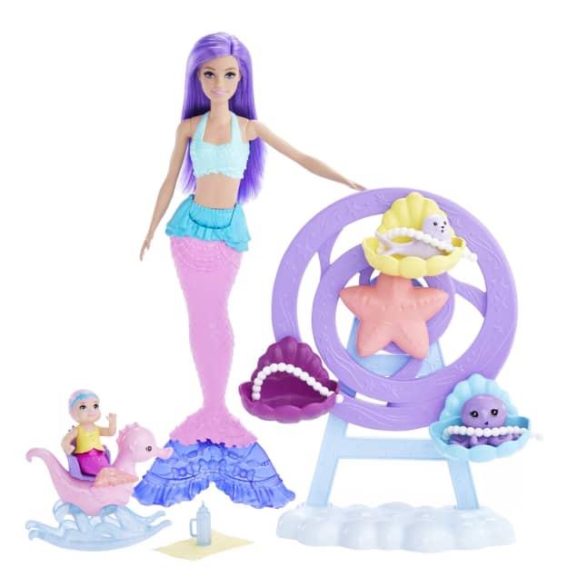 Barbie Mermaid Nurturing Doll Playset