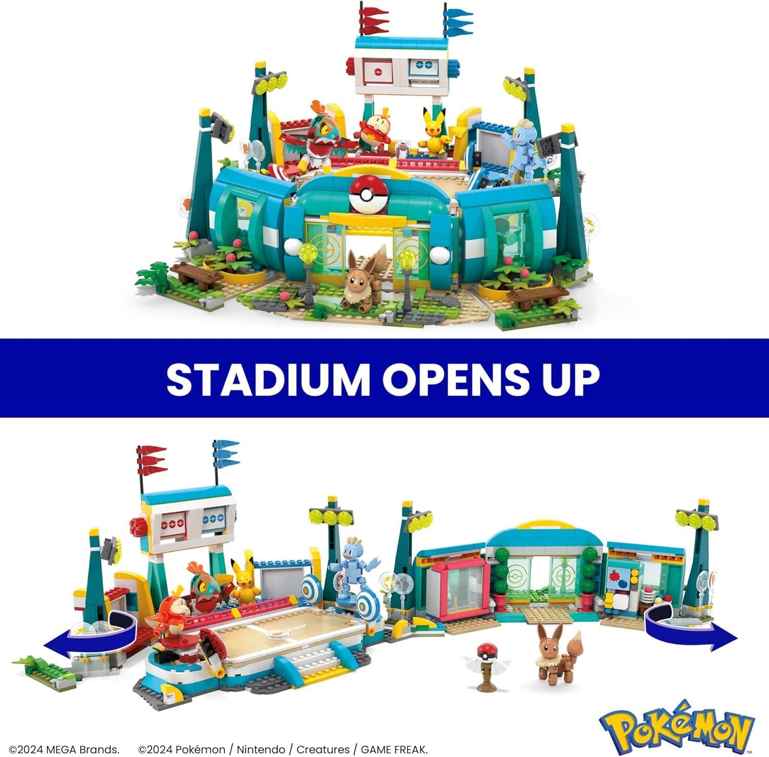 MEGA Pokémon Traning Stadium Building Toy Kit