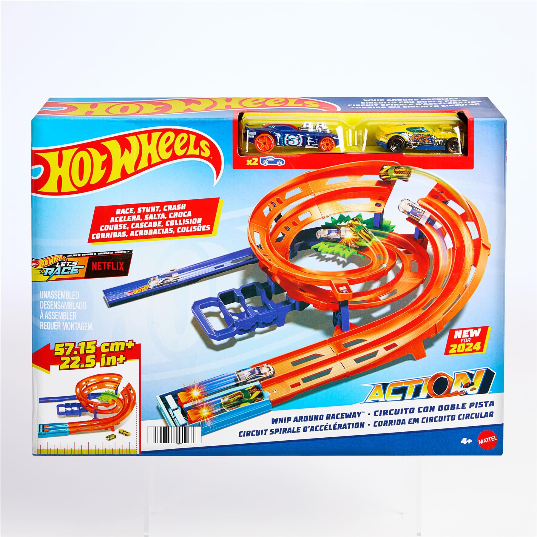 Hot Wheels Whip Around Raceway Track Set