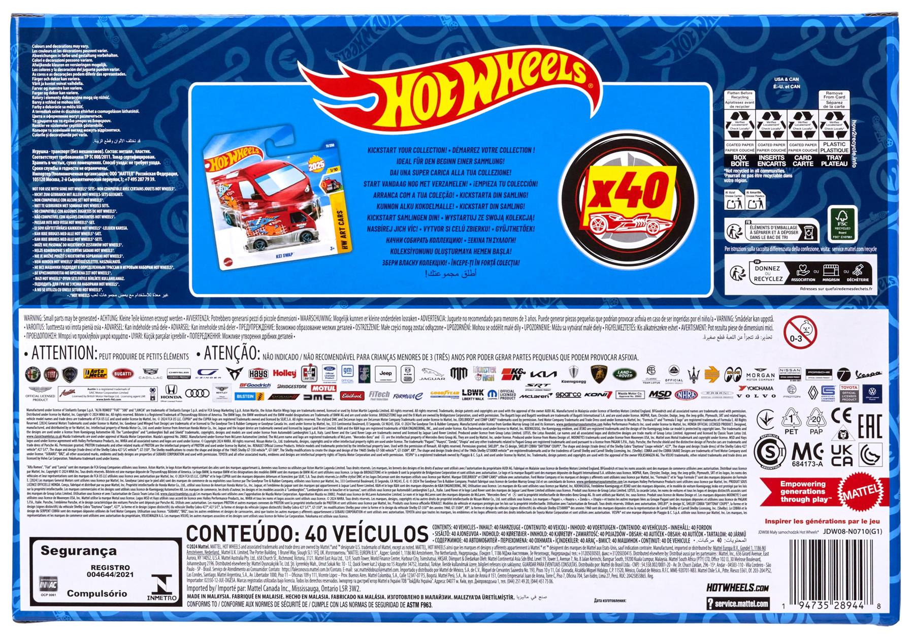 Hot Wheels 40 Cars Pack Blind Assortment