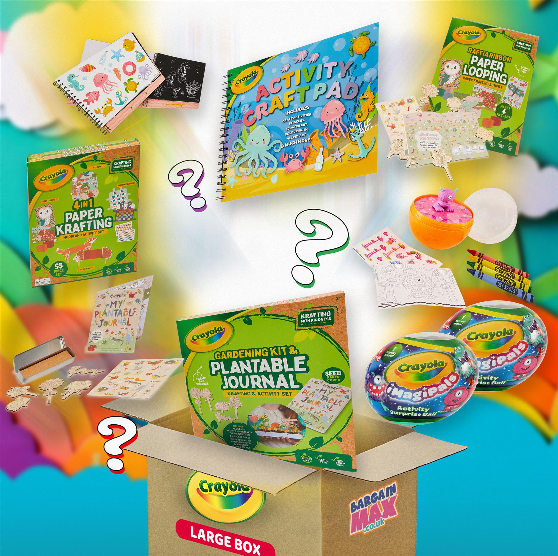 Crayola Ultimate Arts & Crafts Bundle – 10 Pieces