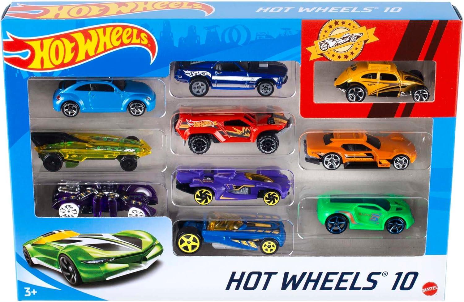 Hot Wheels 10 Pack Die-Cast Car Assortment