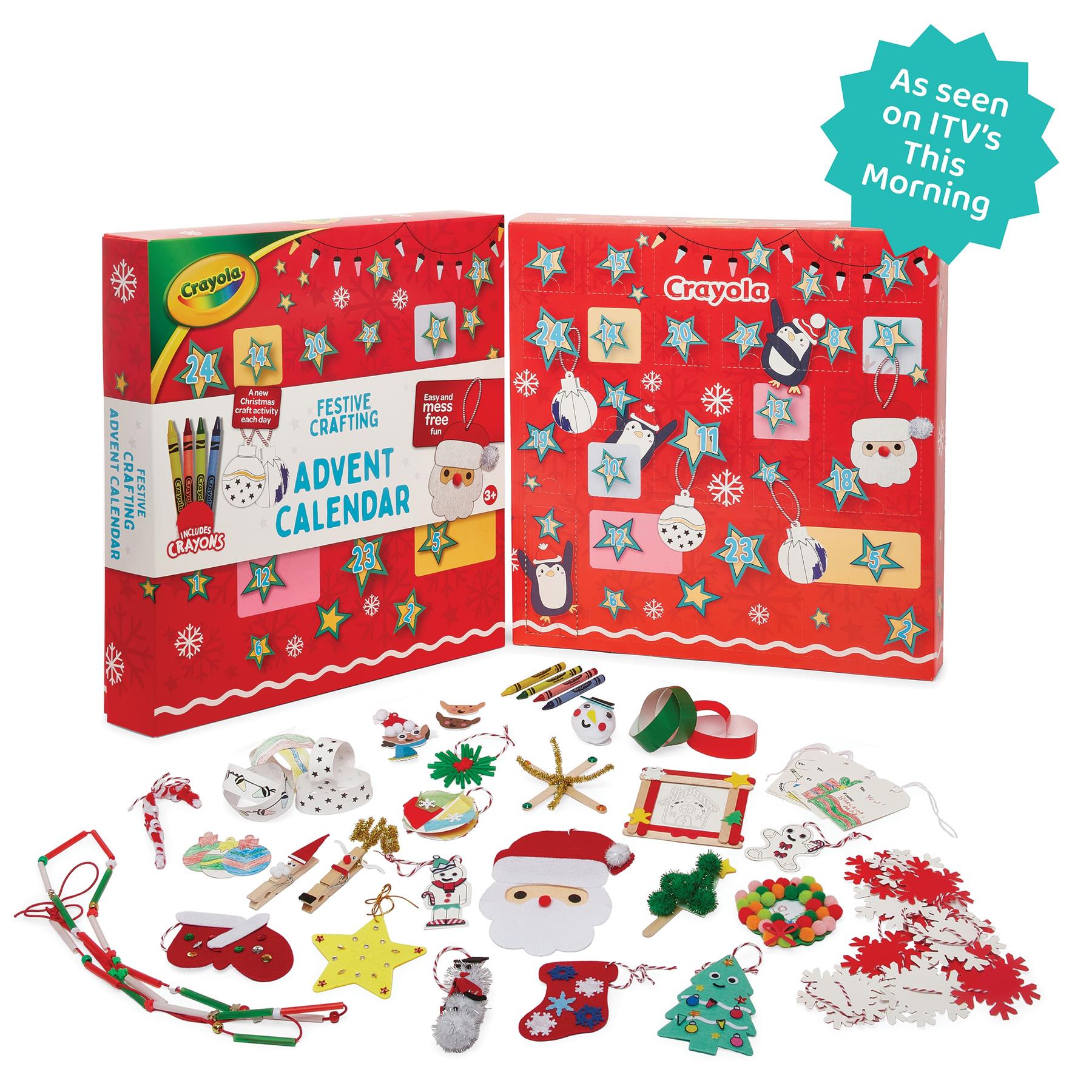 Crayola 24-Day Arts and Crafts Advent Calendar