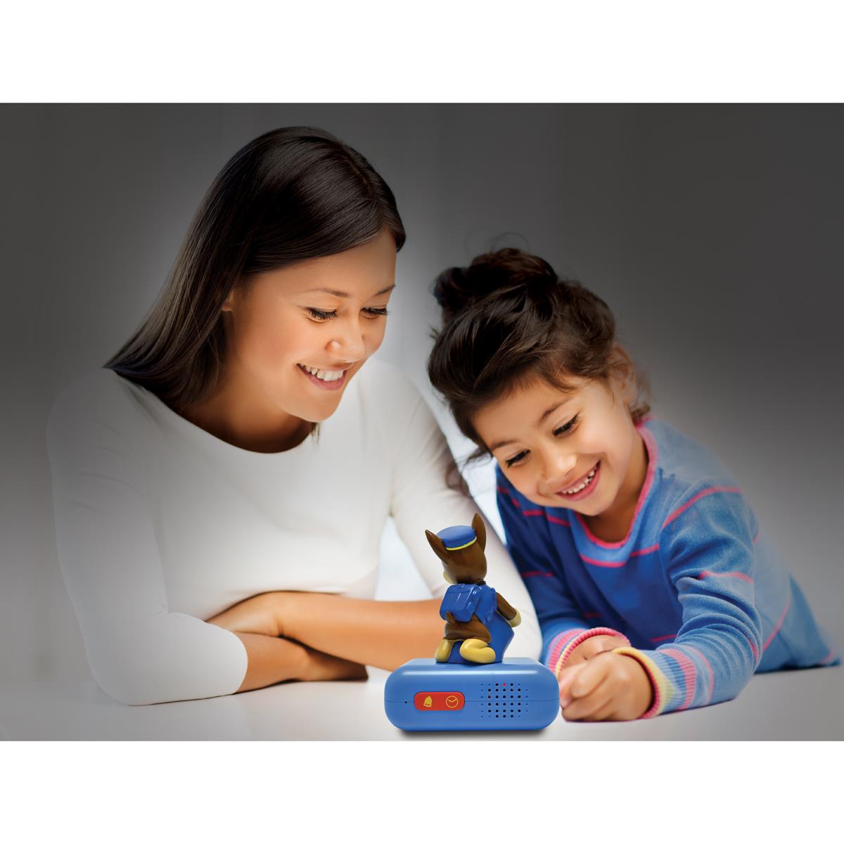 PAW Patrol Chase Night Light Alarm Clock With Sounds