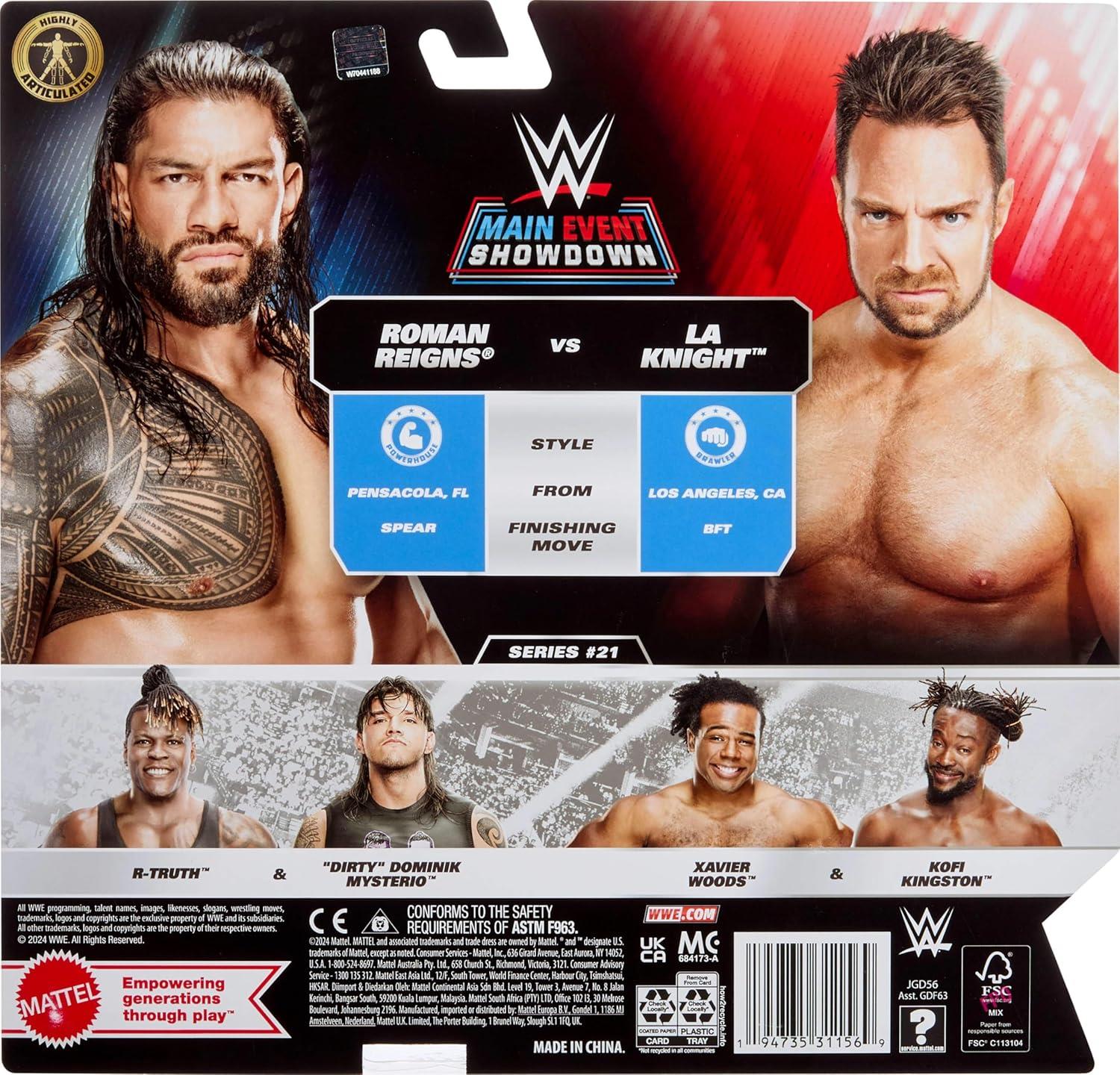 WWE Championship Showdown 2 Pack  - Roman Reigns vs La Knight