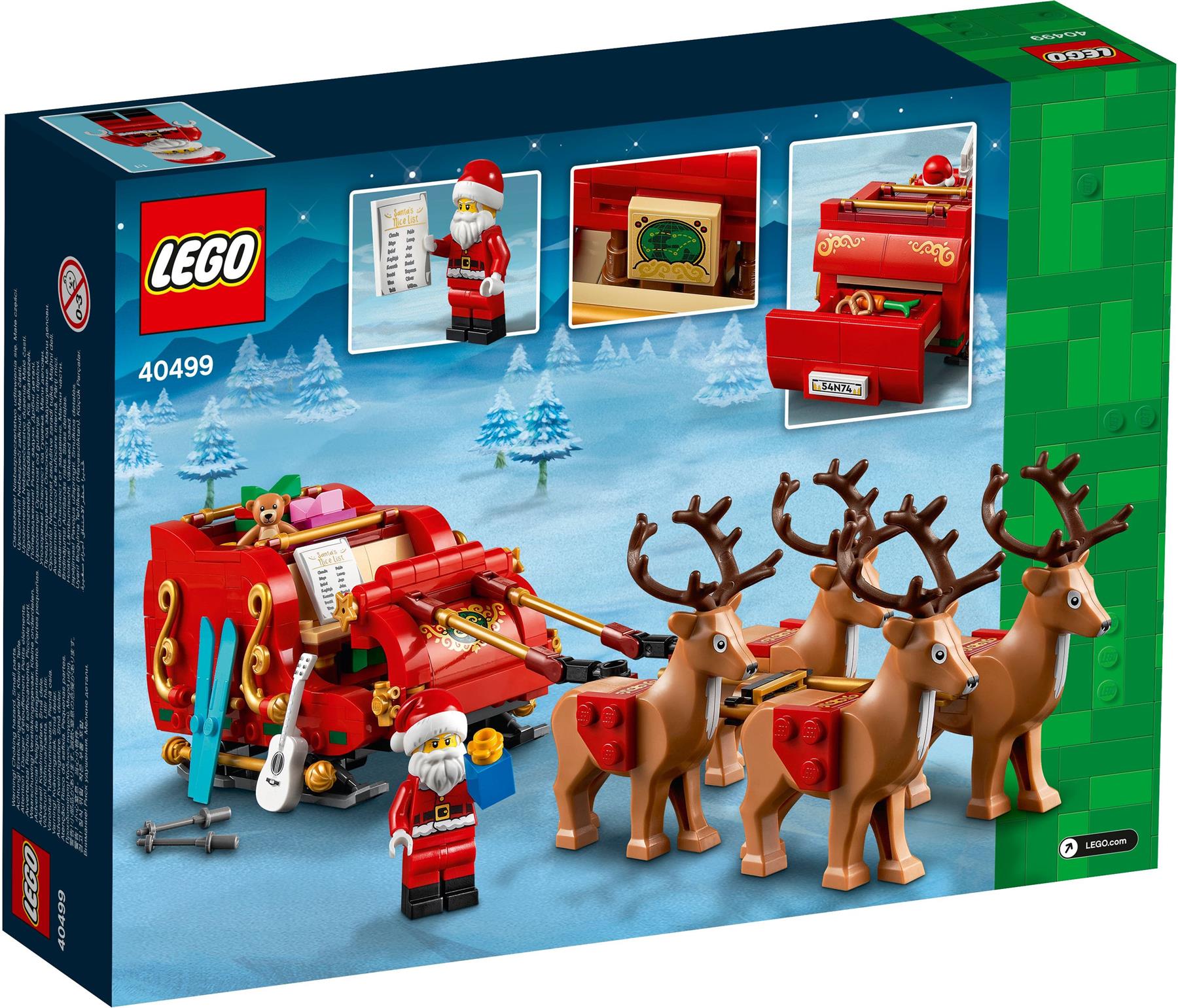 LEGO Santa's Sleigh 40499