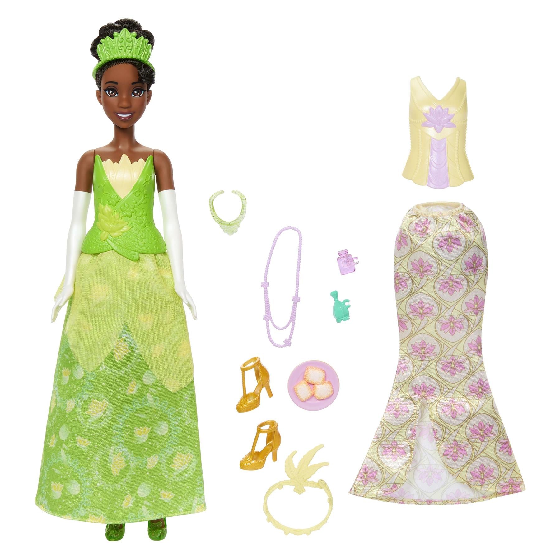 Disney Princess 2-in-1 Stories Fashion Dolls - Tiana