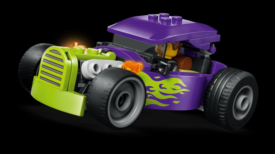 LEGO City Hot Rod Race Car Toy and Mini Figure 60485