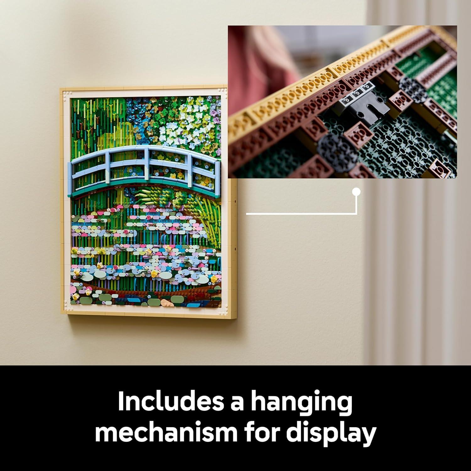 LEGO Art Claude Monet – Bridge over a Pond of Water Lilies 31220