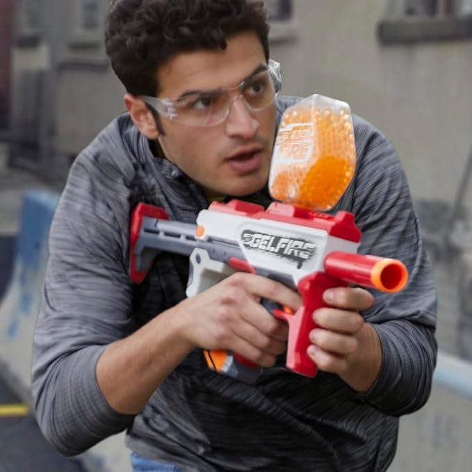 Nerf Pro Gelfire Mythic Full Auto Blaster and 10,000 Gelfire Rounds