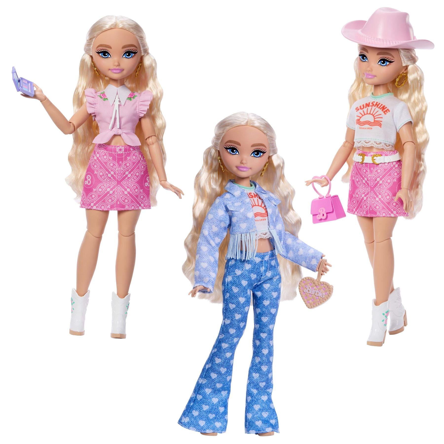 Barbie Dream Besties Festival Looks Set with Barbie Malibu Doll