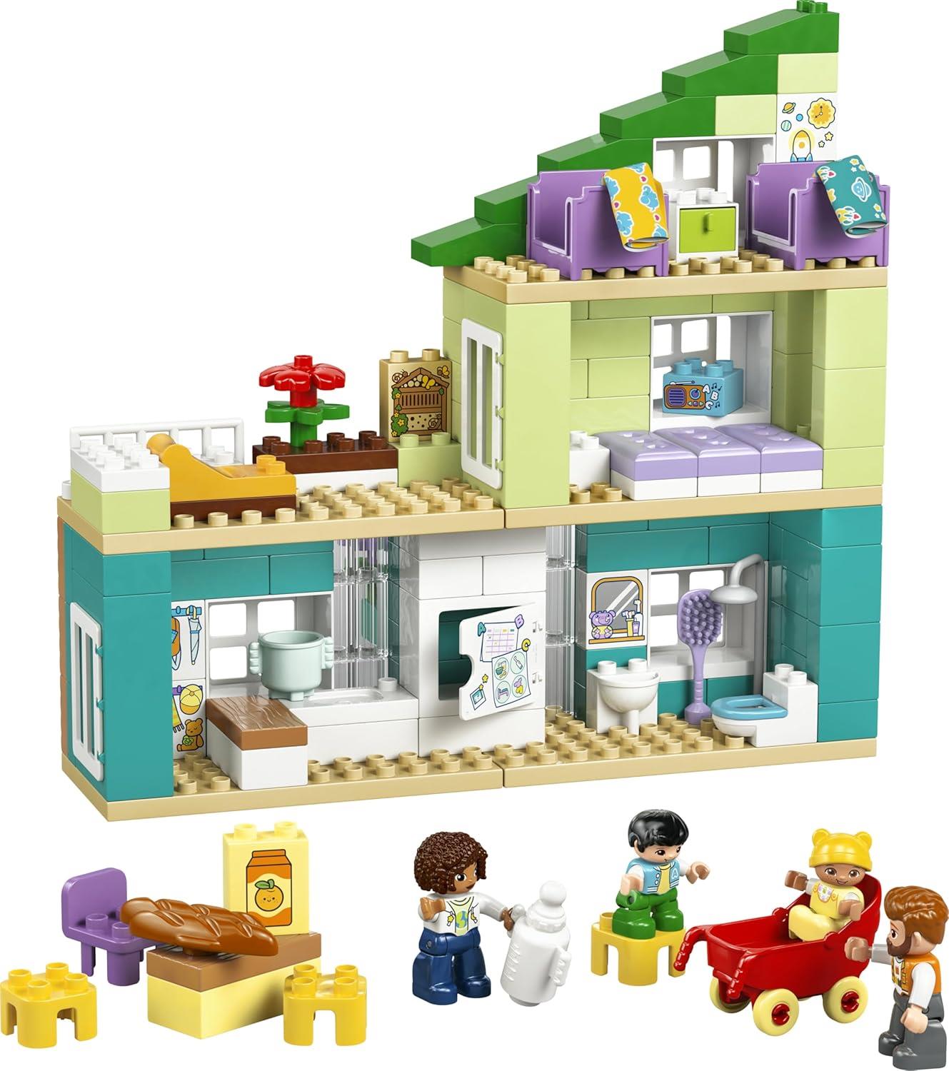 LEGO Duplo 3 in 1 Modern Family House with Figures 10470