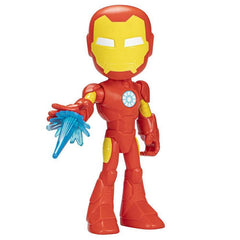 Spidey and His Amazing Friends 9 Inch Supersized Figure - Iron Man
