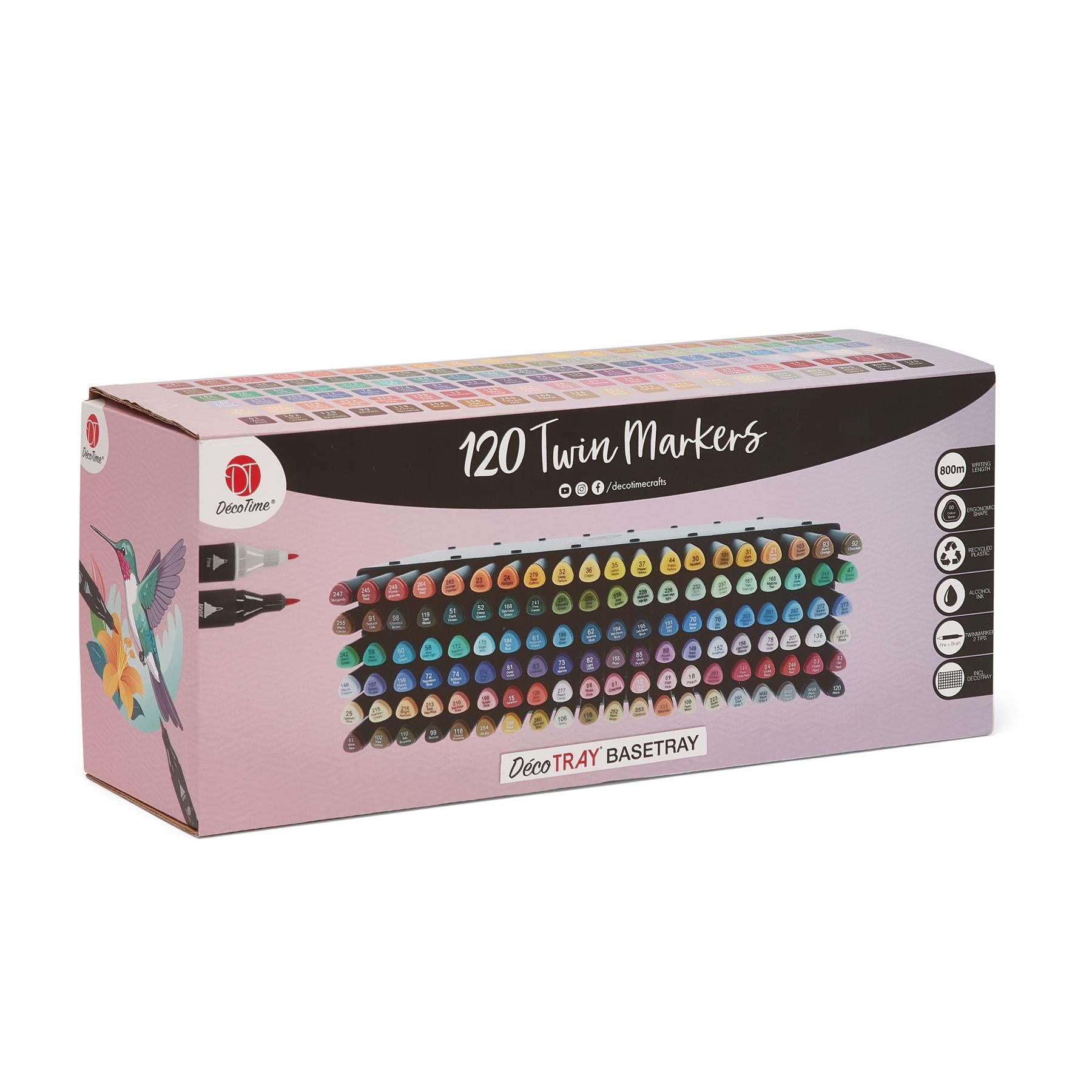 Deco Time 120 Alcohol Markers