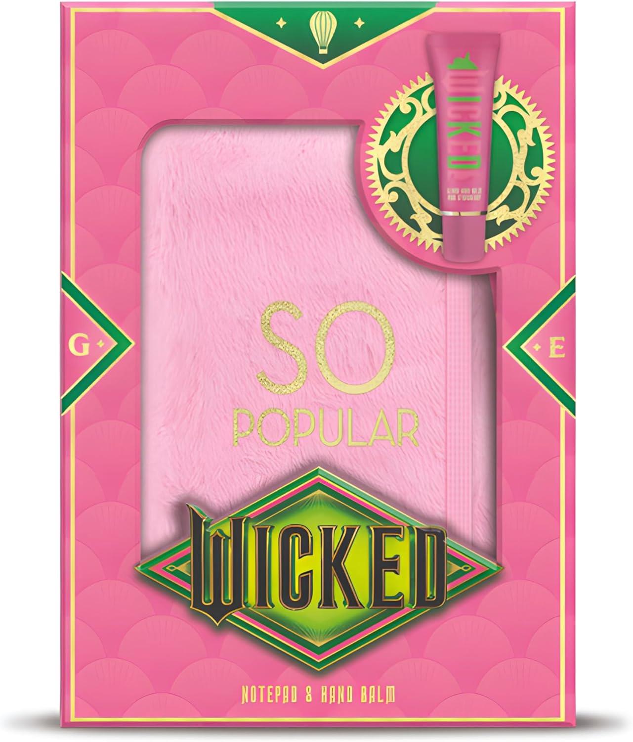 Wicked Plush Notebook and 30ml Handcream Gift Set