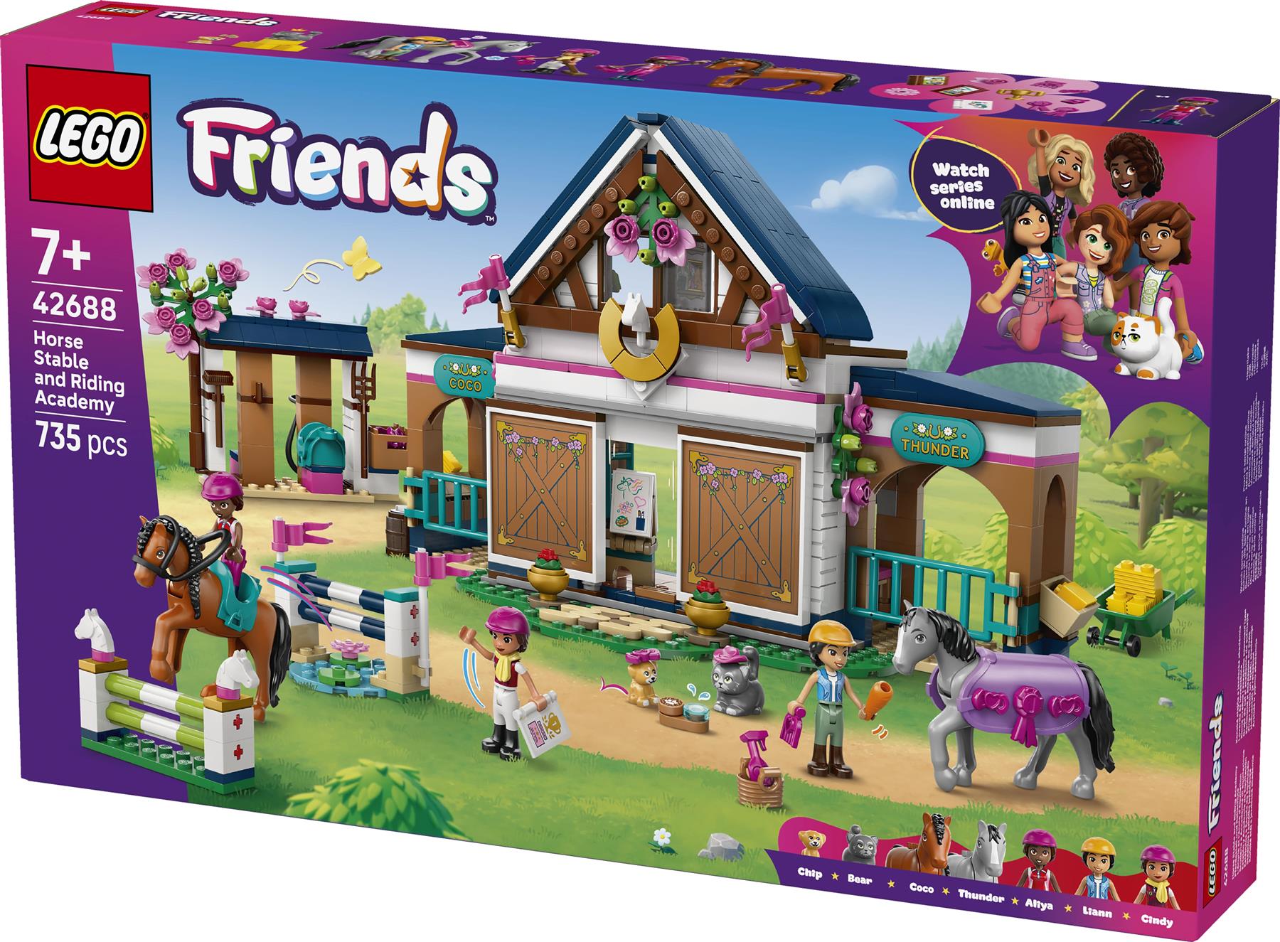 LEGO Friends Horse Stable and Riding Academy 42688