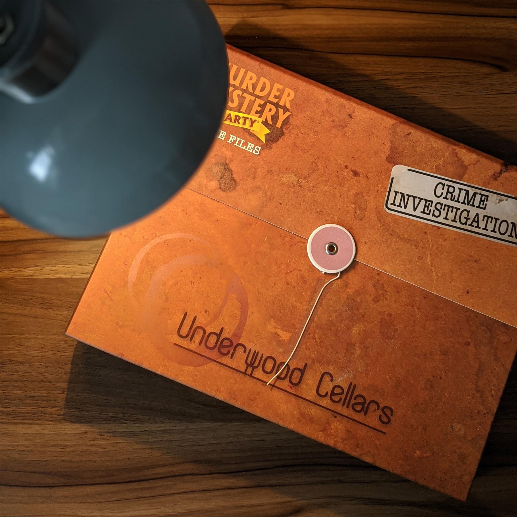 Murder Mystery Party Case Files - Underwood Cellars