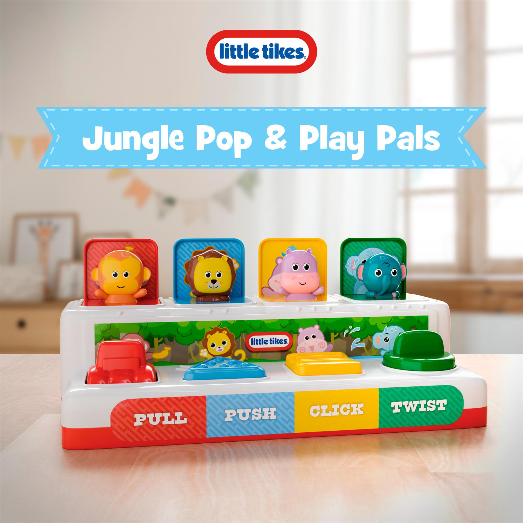 Little Tikes Jungle Pop & Play Pals