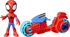 Spidey and His Friends Action Figure Toy Motorcycle Playset