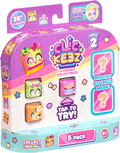 Clickeez Series 2 Collectibles - 5 Pack