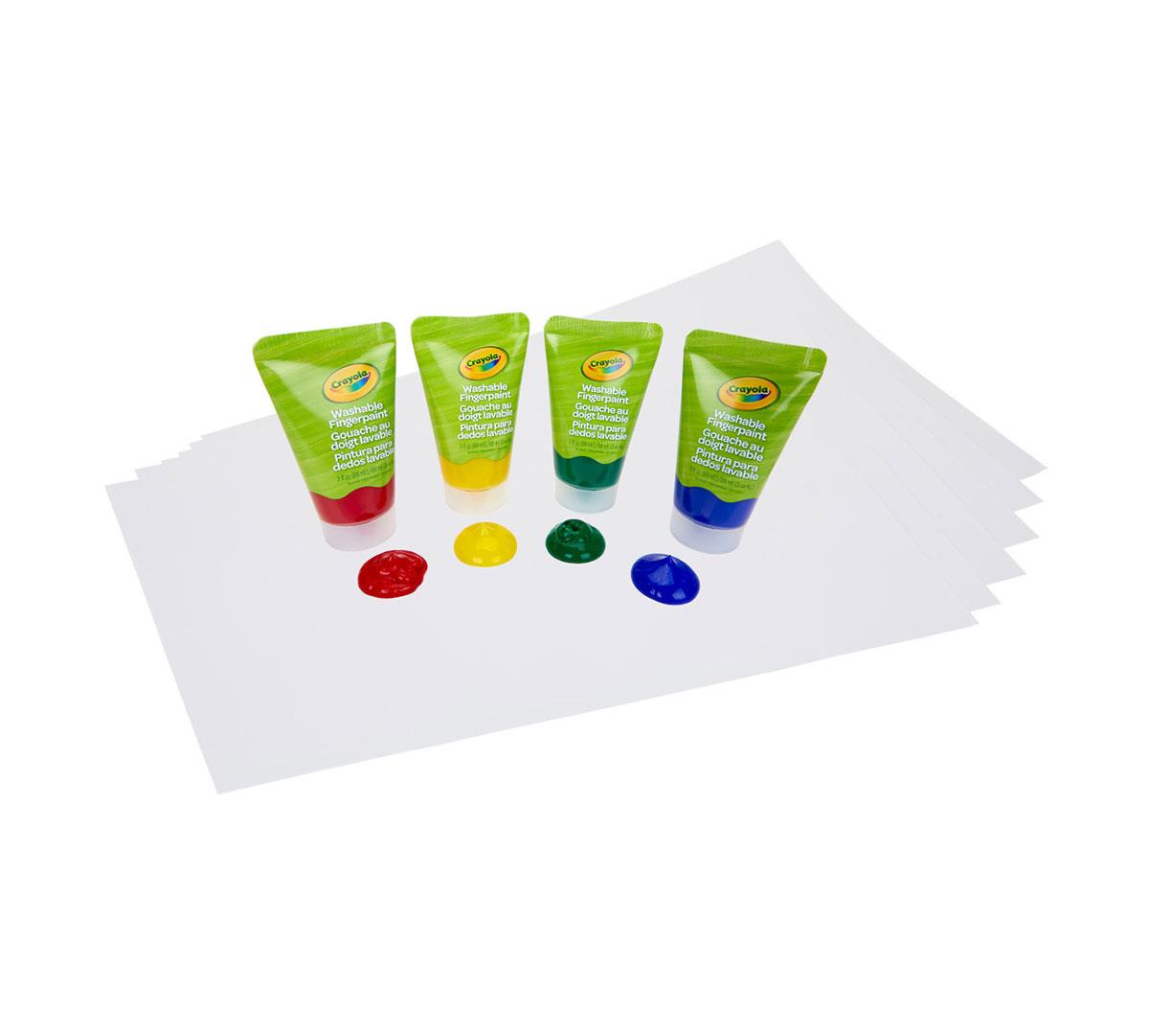 Crayola Washable Finger Paint Set