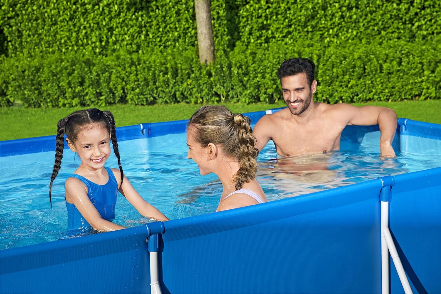 Bestway Steel Pro Rectangular Pool with Filter Pump