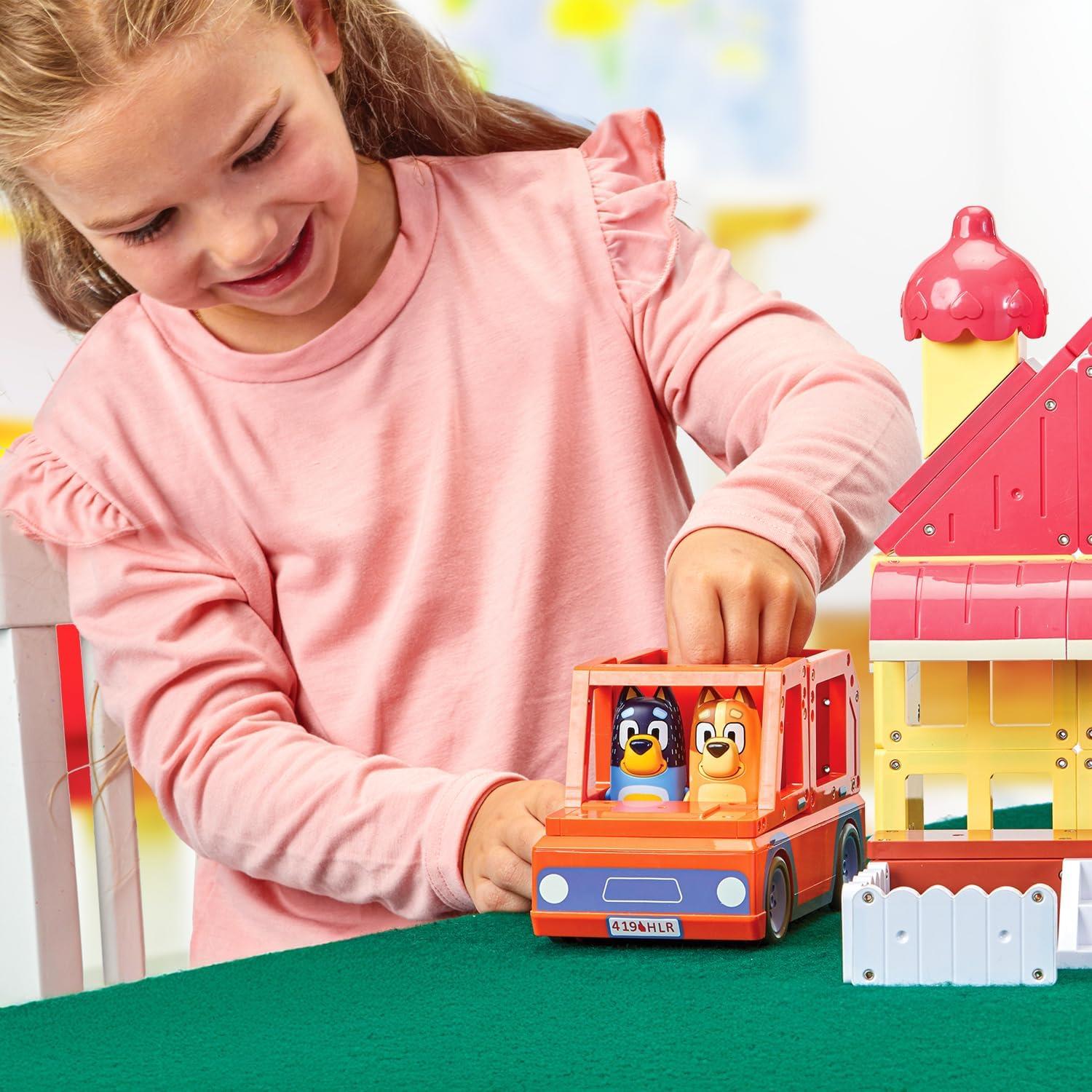 Bluey Tile Town House & Car Exclusive Set
