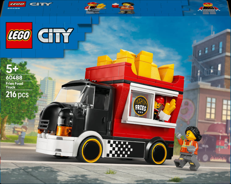 LEGO City Fries Food Truck Toy Building Set 60488