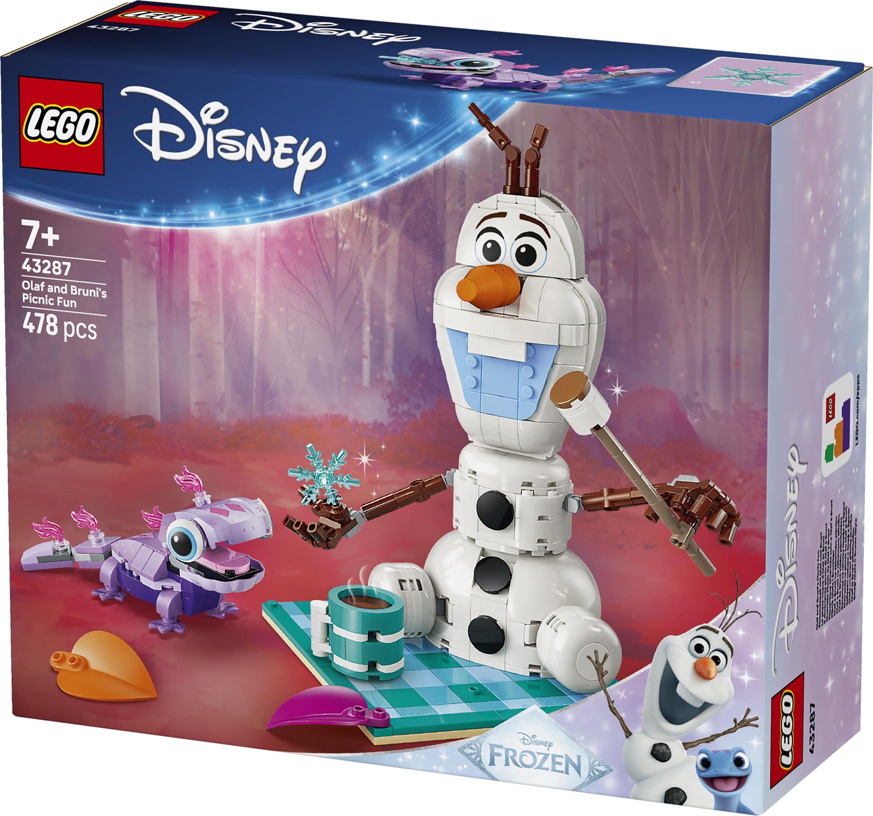 LEGO Disney Frozen Olaf and Bruni’s Picnic Fun 43287