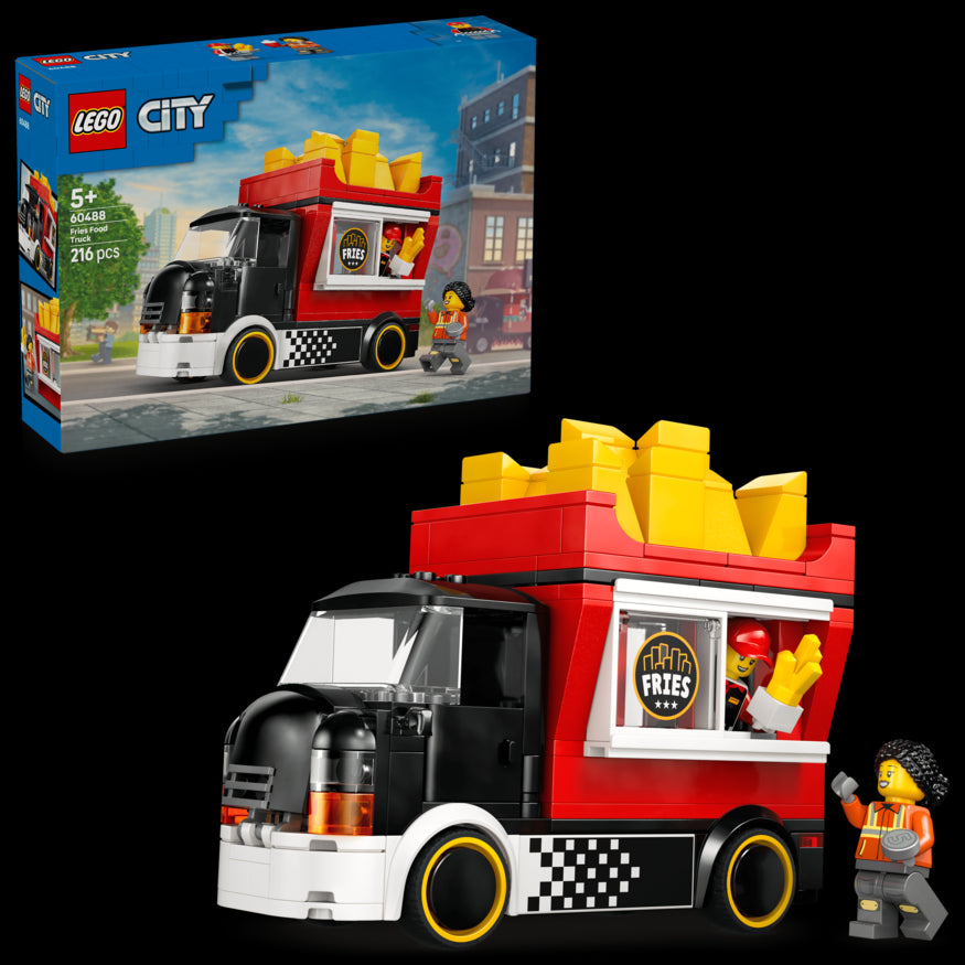 LEGO City Fries Food Truck Toy Building Set 60488