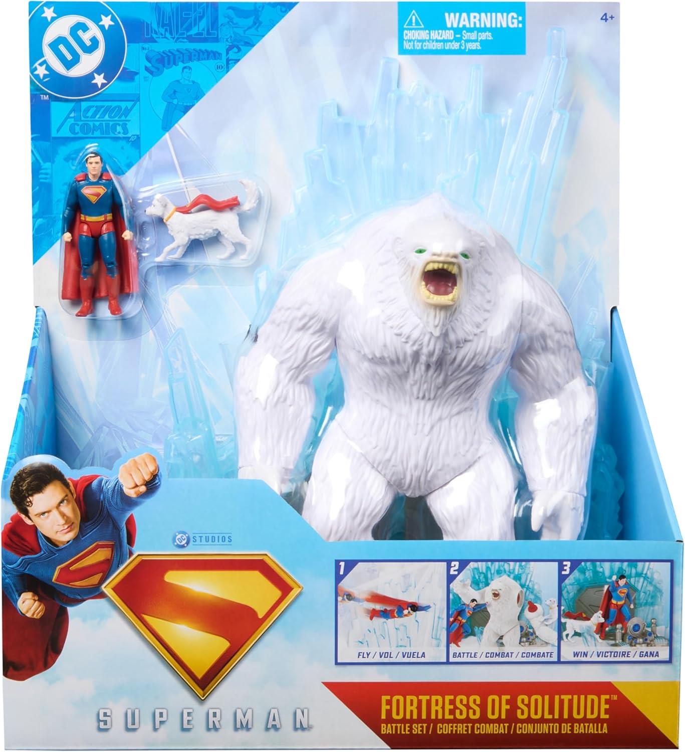 DC Comics Superman Fortress of Solitude Battle Set