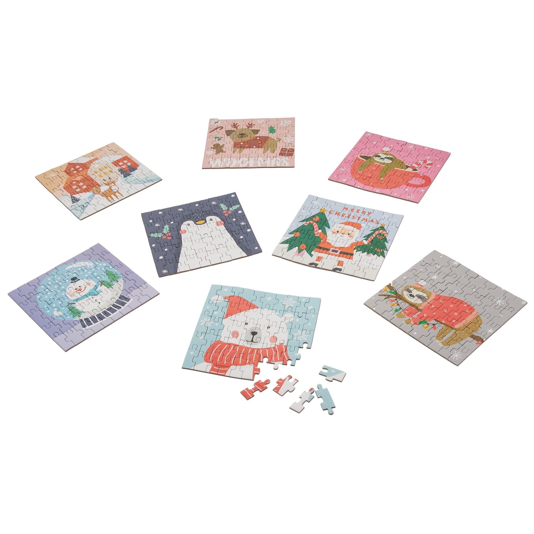 Toymania 24-Day Jigsaw Puzzle Advent Calendar