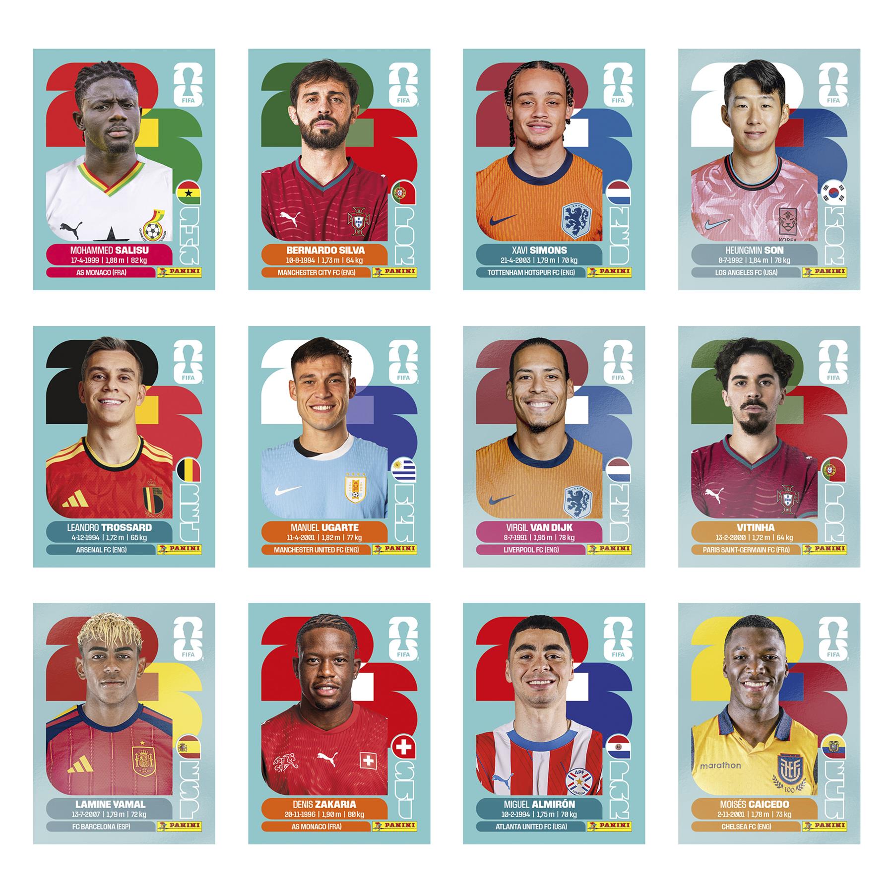 FIFA World Cup 2026 Sticker Collection Gold Hardback Album