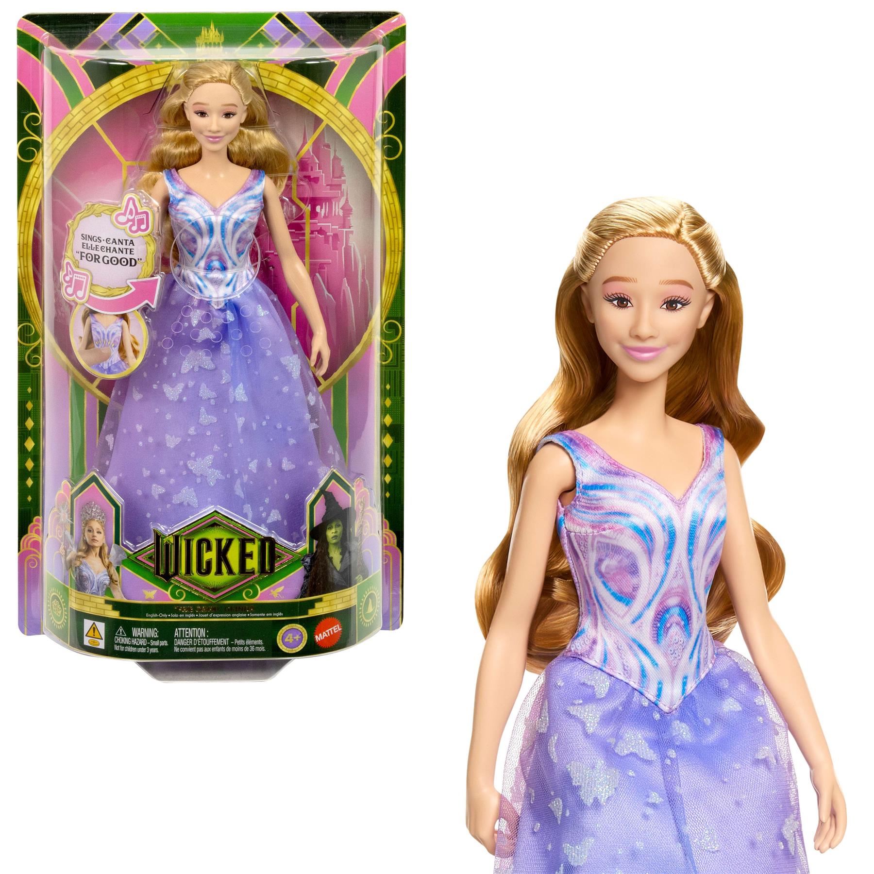 Wicked for Good Glinda Singing Doll