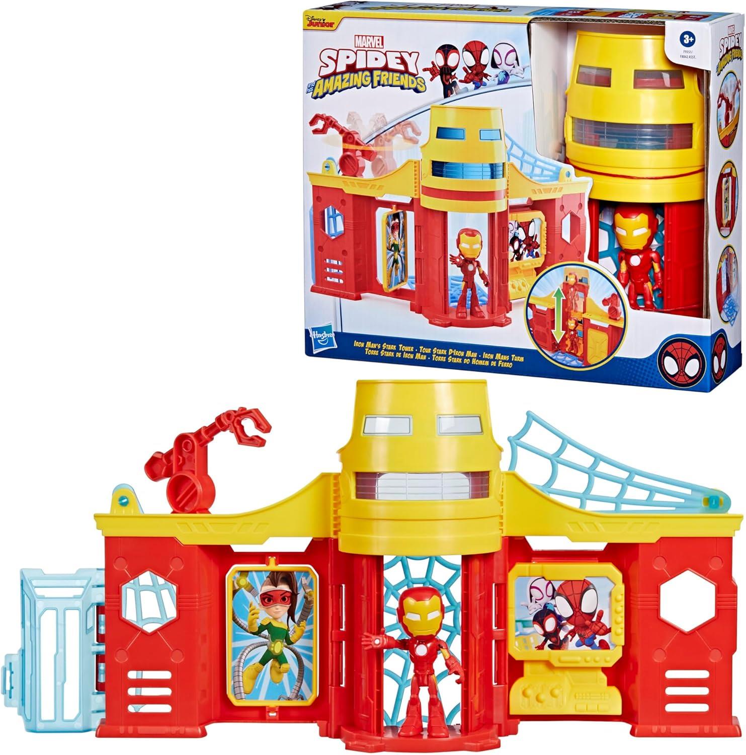 Marvel Spidey & His Amazing Friends Stark Tower Playset