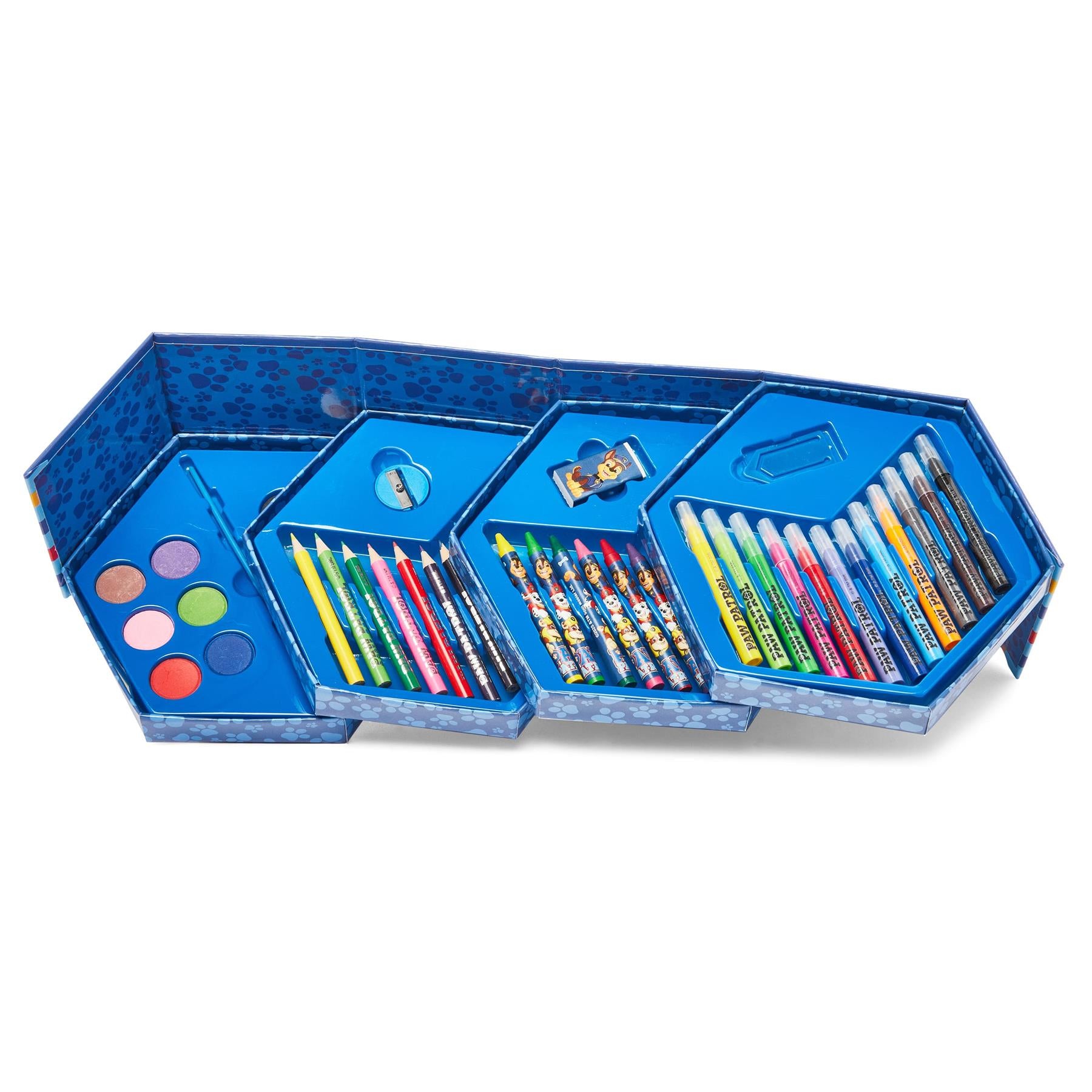 Paw Patrol Deluxe 52-Piece Hexagonal Art Set