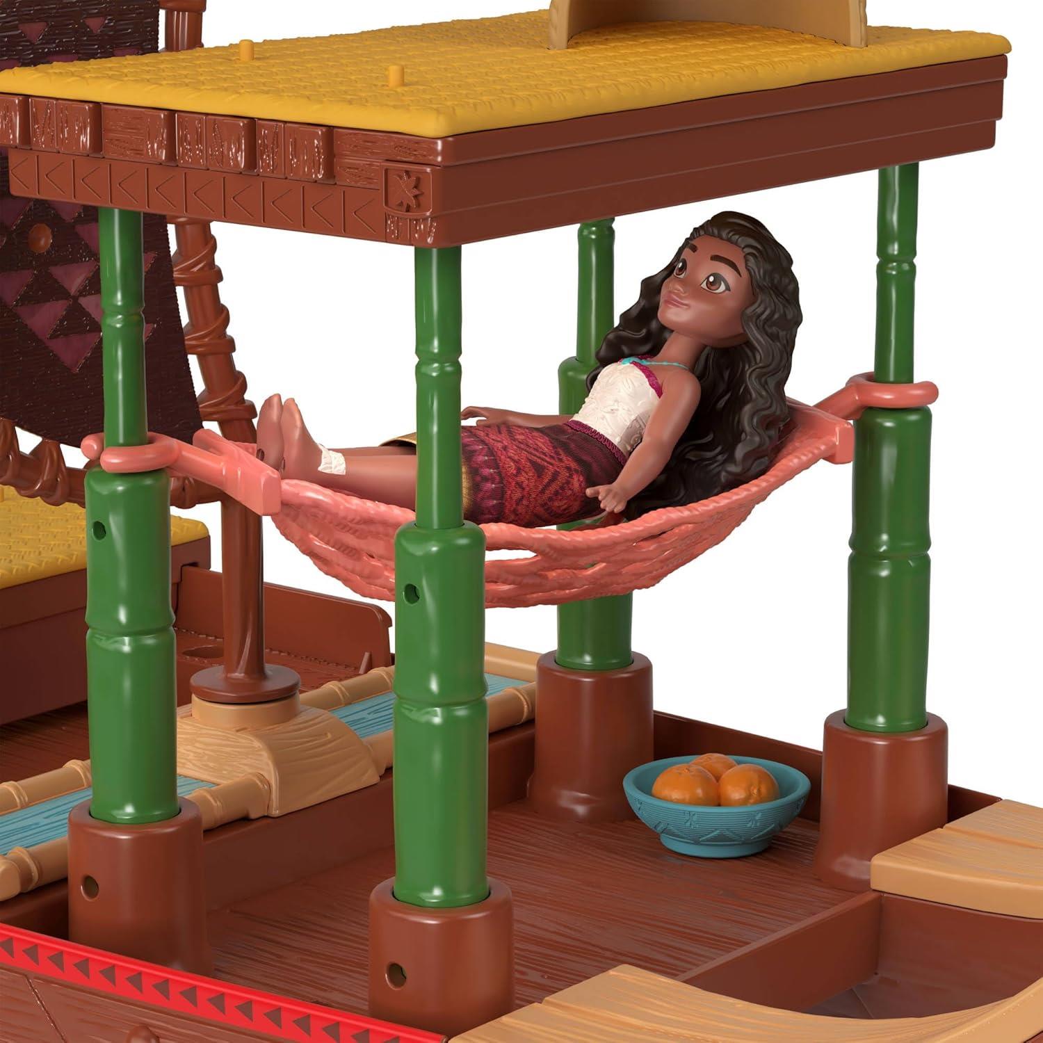 Disney Moana 2 Moana’s Adventure Canoe Playset