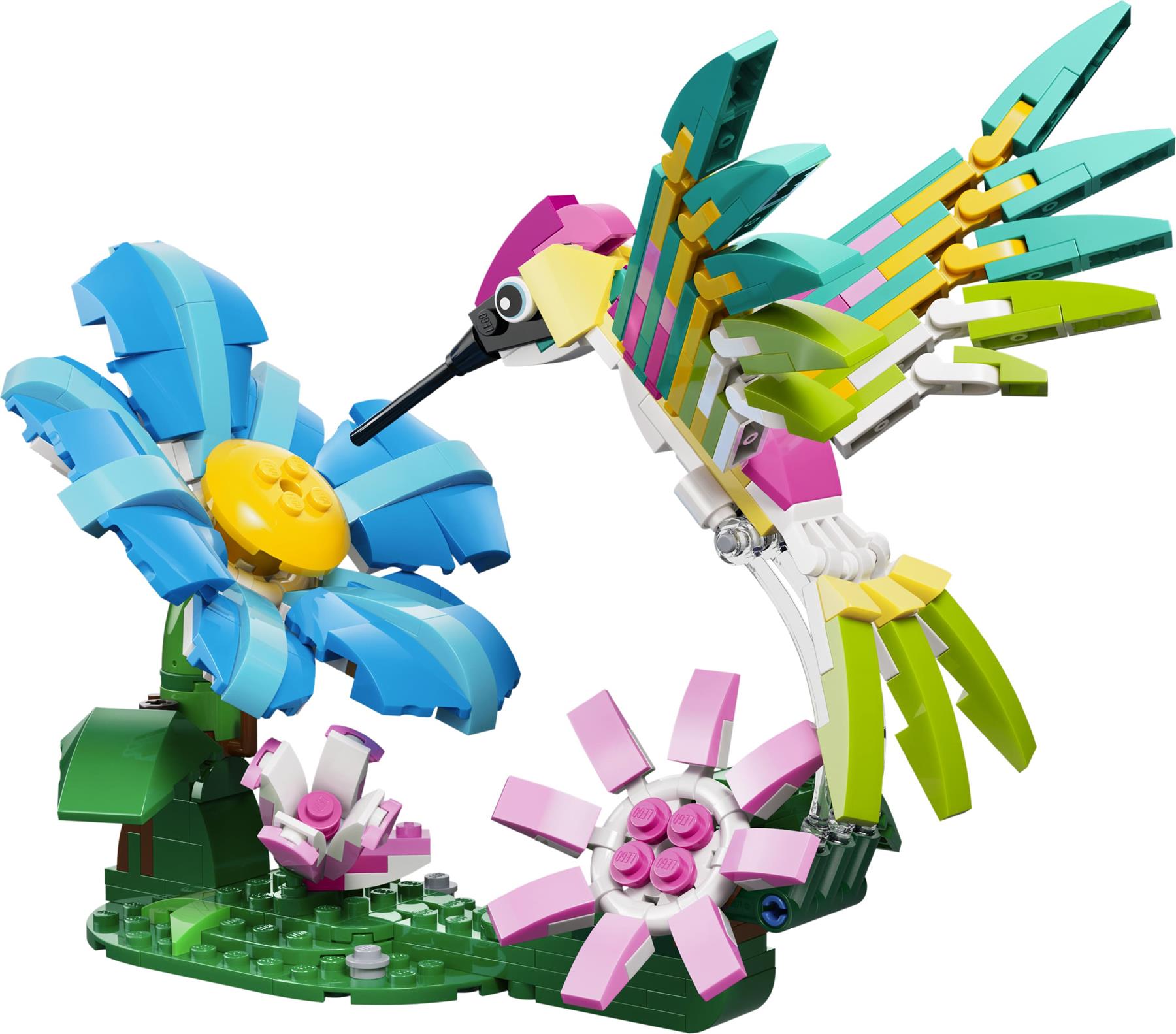 LEGO Creator 3-in-1 Wild Animals Colourful Hummingbird 31384