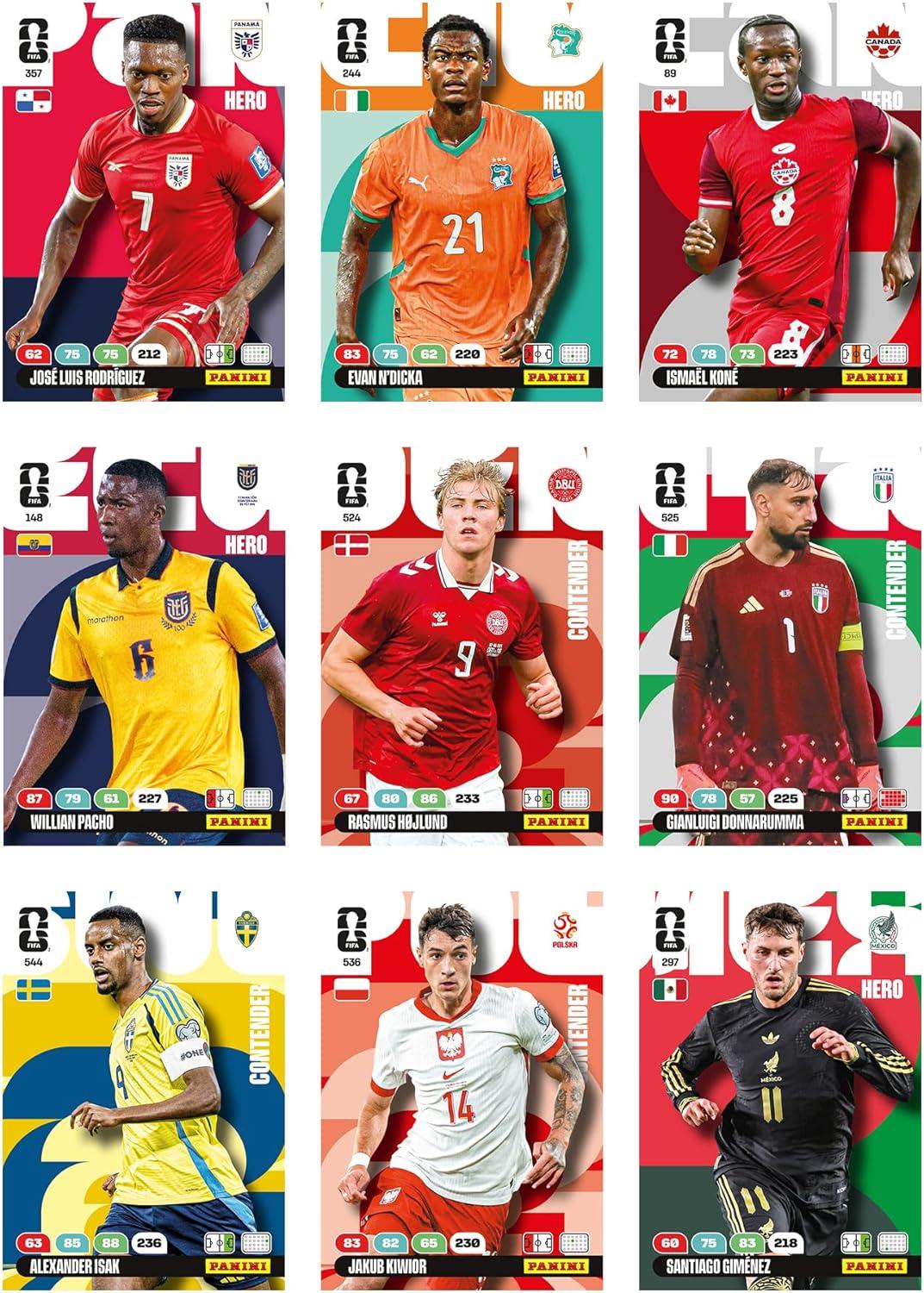 Panini FIFA World Cup 2026 XL Trading Cards - 50 Packs
