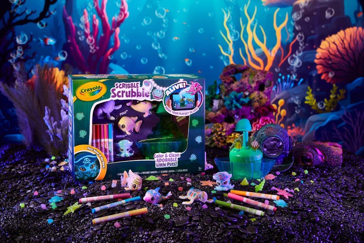 Crayola Scribble Scrubbie Deep Lagoon Playset