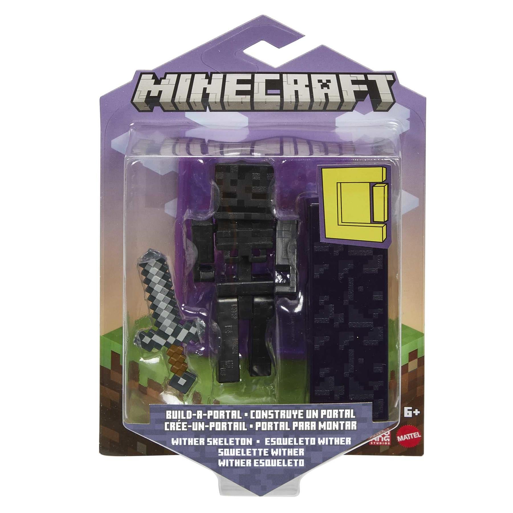 Minecraft Action Figures Assortment - Wither Skeleton