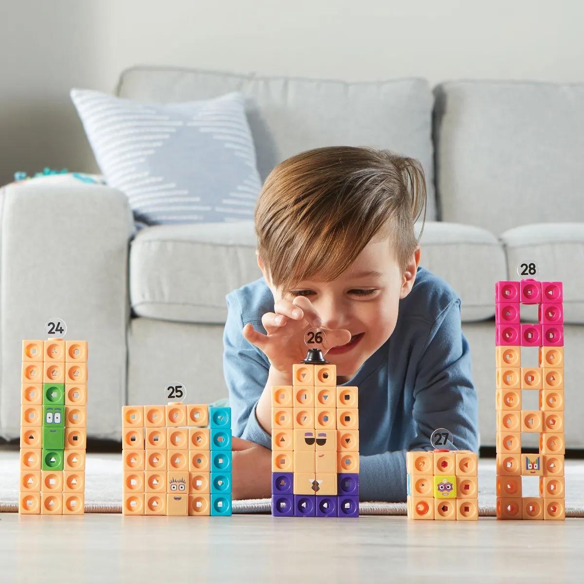 Learning Resources Numberblocks MathLink Cubes  21-30 Activity Set