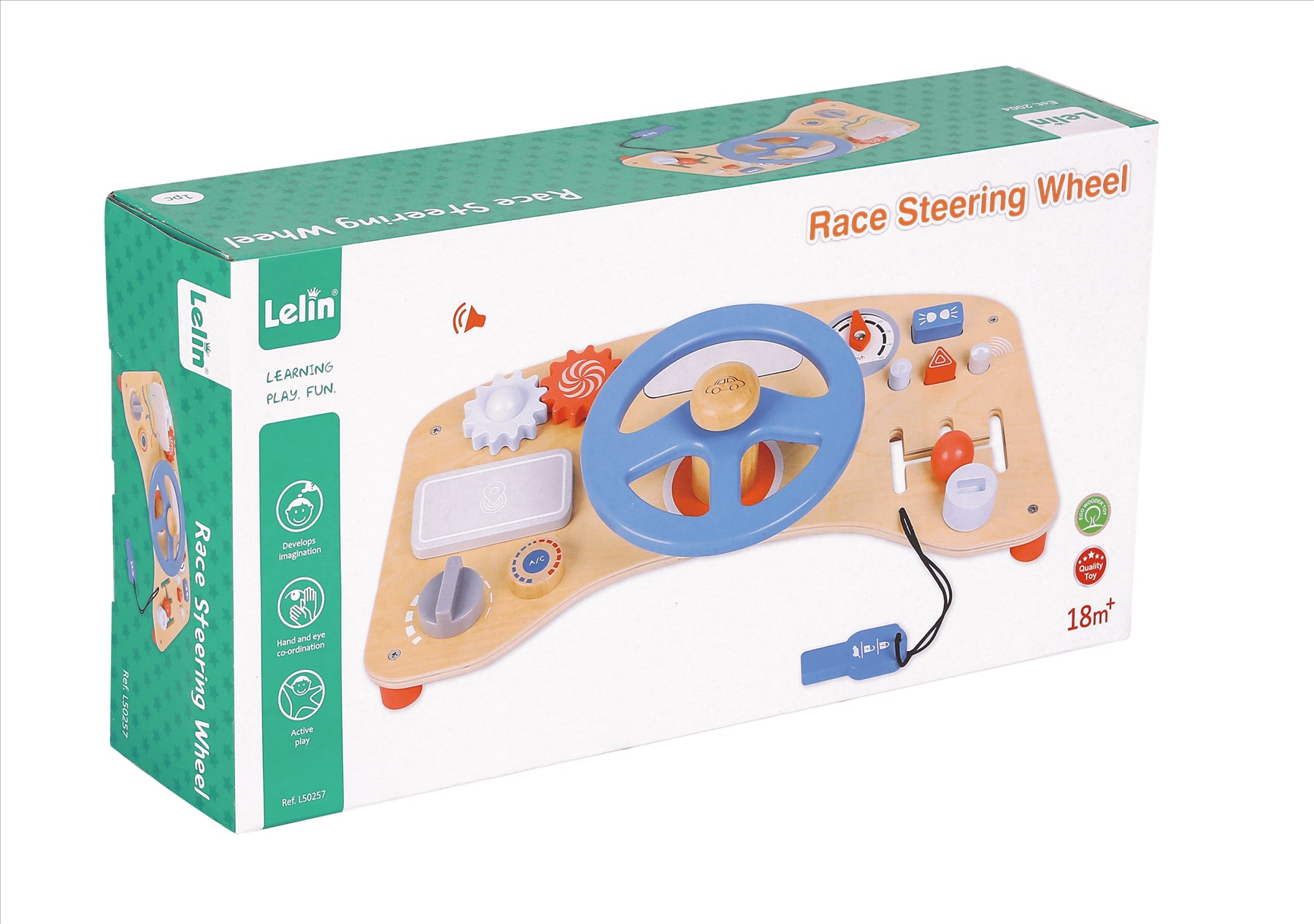 Lelin Racing Steering Wheel Play Set