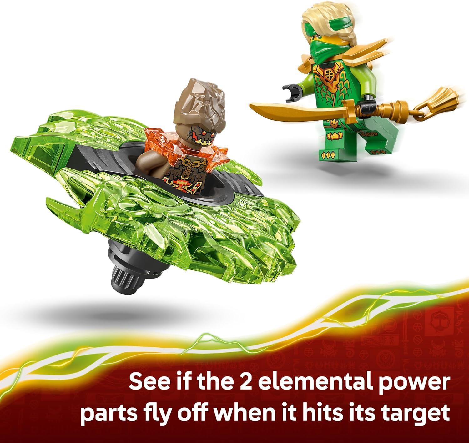 LEGO Ninjago Dragons Rising Lloyd vs. Earth Monster Spinner 71850